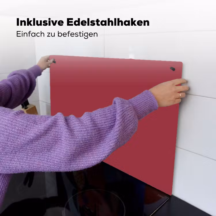 Antique - Ruby - Rood Inductie beschemer met haakjes klein 777 -ky-ophangen-de