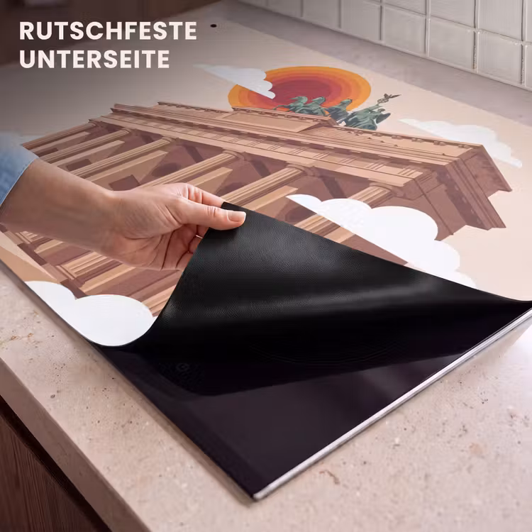 Architectuur - Brandenburg - Berlijn - Zonsondergang - Historisch Inductie beschemer met haakjes klein -ky-onderkant-de
