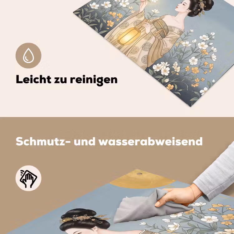 Aziatisch - Vrouw - Kimono Inductie beschemer met haakjes klein -ky-schoon-de