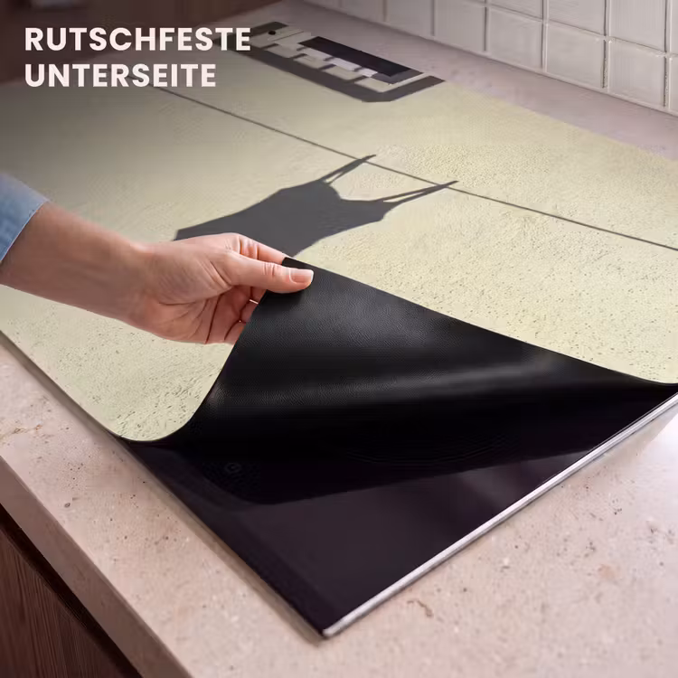 Badpak - Schaduw - Muur - Zomer - Minimalistisch Inductie beschemer met haakjes klein -ky-onderkant-de