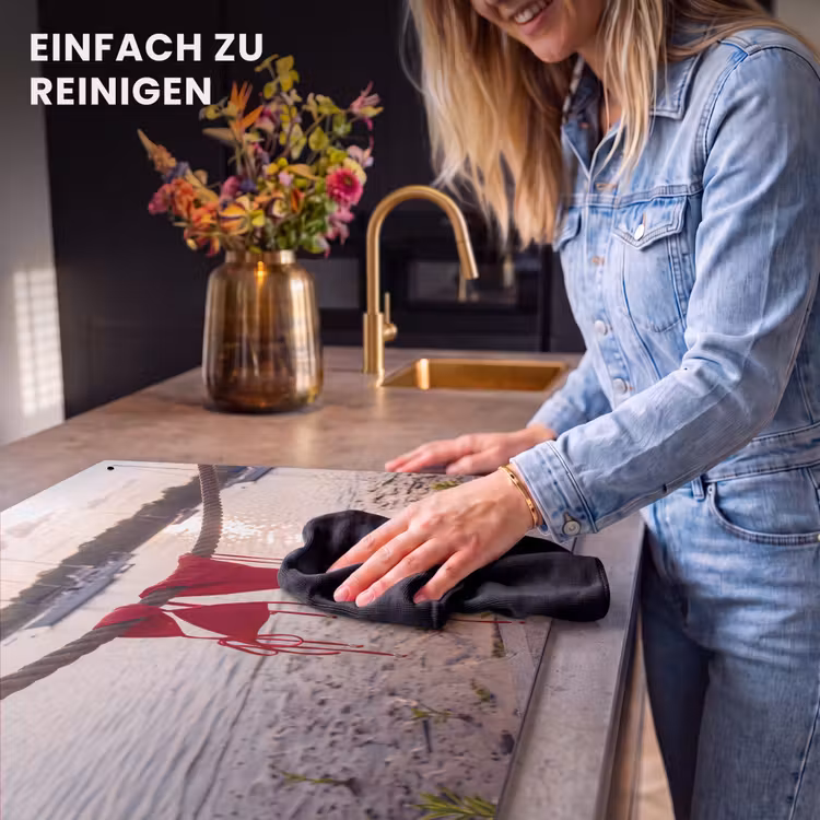 Badkleding - Rood - Zomer - Water - Zonsondergang Inductie beschemer met haakjes klein -ky-schoon-de