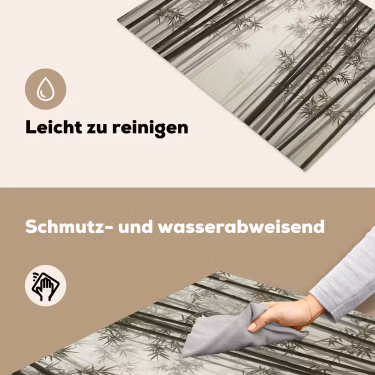Bamboe - Bos - Mist - Natuur Inductie beschemer met haakjes klein -ky-schoon-de