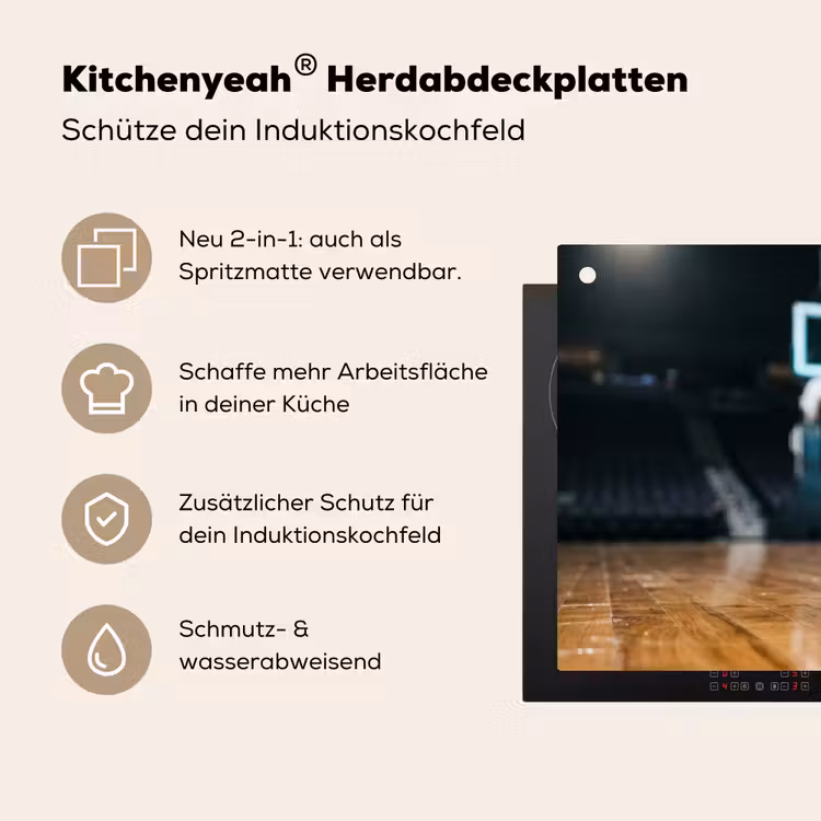 Basketbal - Arena - Sport Inductie beschemer met haakjes klein -ky-usp-de