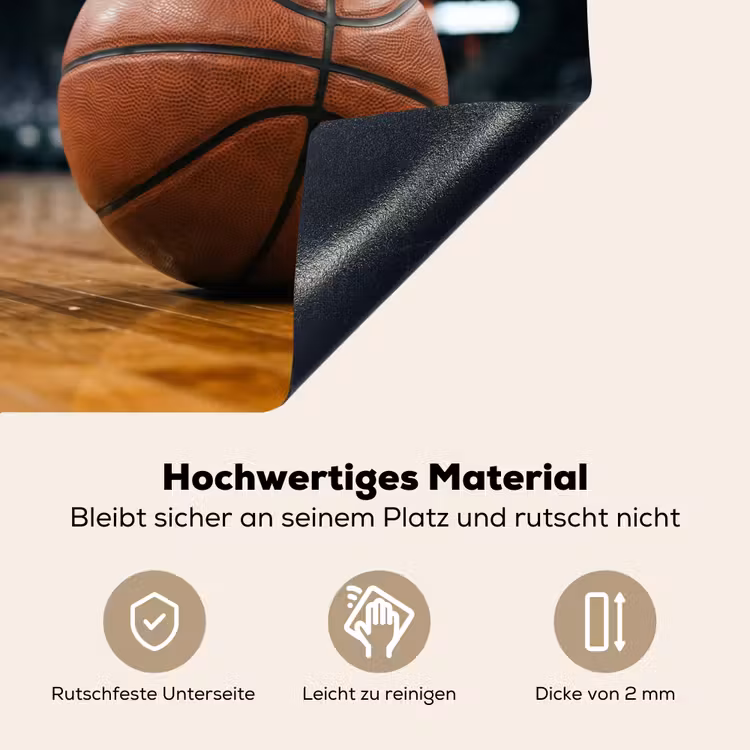 Basketbal - Arena - Sport Inductie beschemer met haakjes klein -ky-onderkant-de