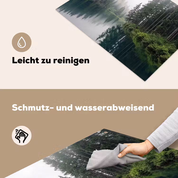 Bergen - Meer - Bos Inductie beschemer met haakjes klein -ky-schoon-de