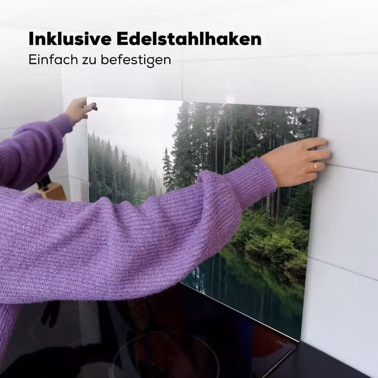 Bergen - Meer - Bos Inductie beschemer met haakjes klein -ky-ophangen-de