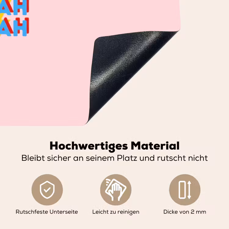 Blah - Bliksem - Roze Inductie beschemer met haakjes klein -ky-onderkant-de
