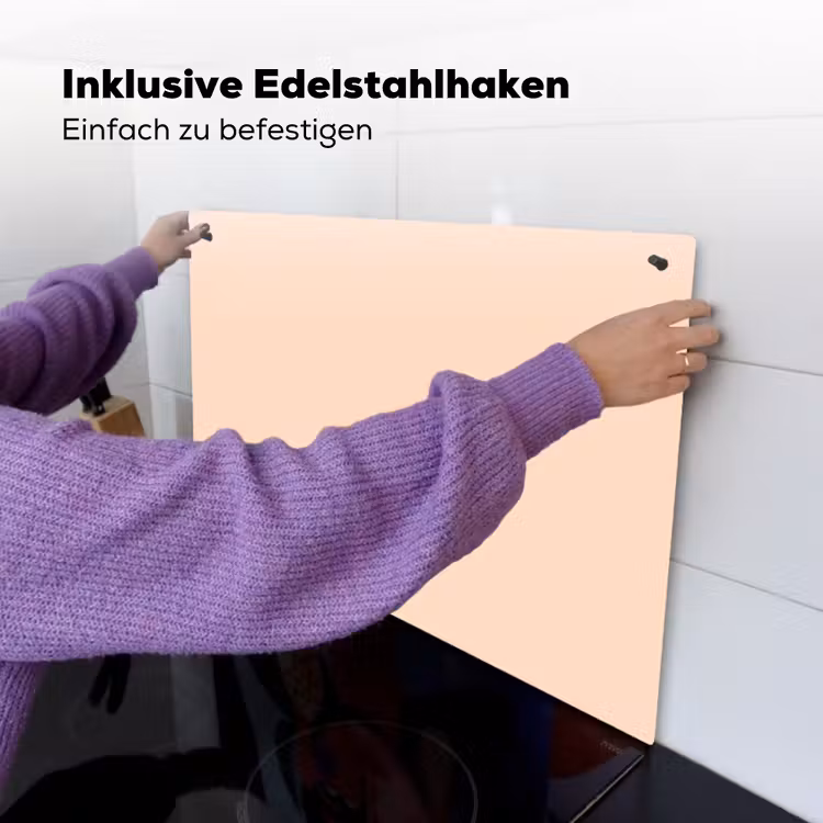 Pale - Peach - Nude Inductie beschemer met haakjes klein 777 -ky-ophangen-de