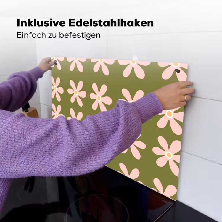 Bloem - Modern - Groen Inductie beschemer met haakjes klein 777 -ky-ophangen-de
