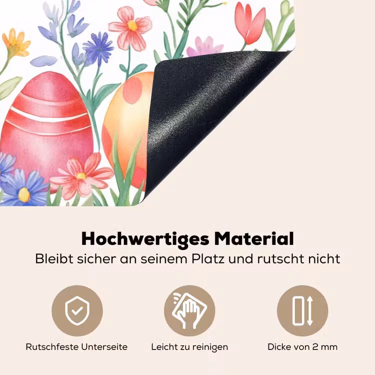 Bloementuin - Kleurrijk - Eieren Inductie beschemer met haakjes klein -ky-onderkant-de