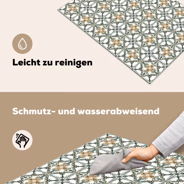 Floraal - Verweerd - Keurrijk Inductie beschemer met haakjes klein 777 -ky-schoon-de