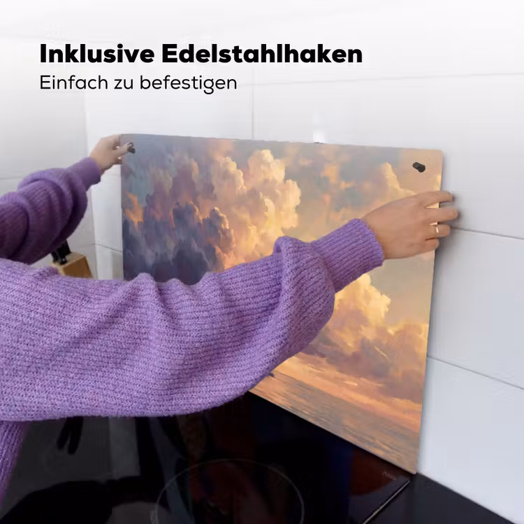 Boot - Zonsondergang - Zee - Natuur - Goud Inductie beschemer met haakjes klein -ky-ophangen-de