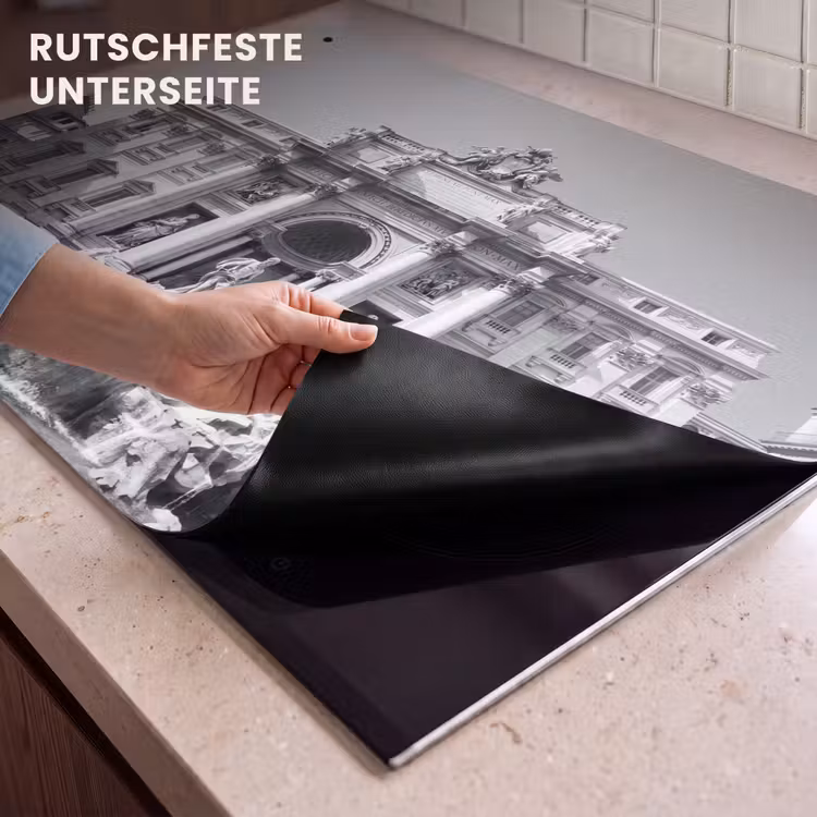 Fontein - Beelden - Architectuur - Zwart-wit Inductie beschemer met haakjes klein -ky-onderkant-de