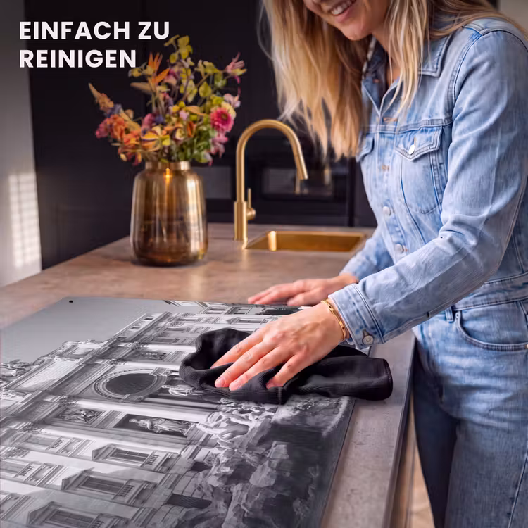 Fontein - Beelden - Architectuur - Zwart-wit Inductie beschemer met haakjes klein -ky-schoon-de