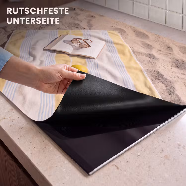 Boek - Zonnebril - Strand - Zomer - Geel Inductie beschemer met haakjes klein -ky-onderkant-de
