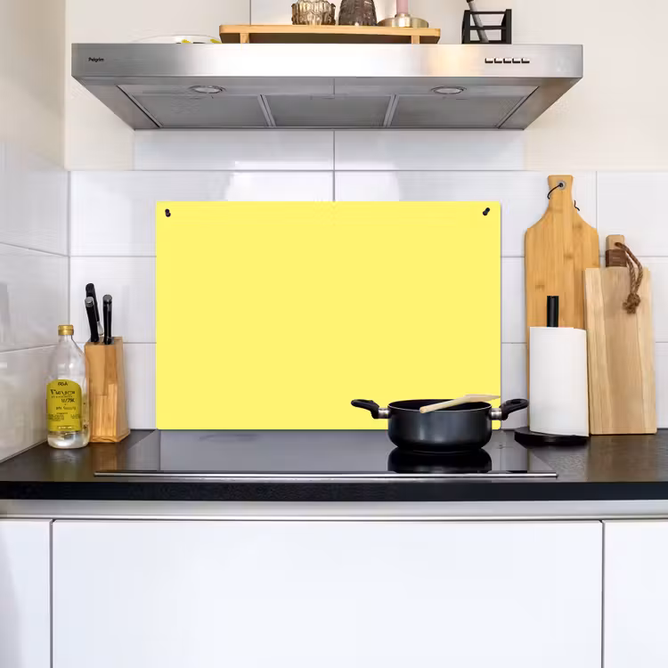 Buttery - Beige - Geel Inductie beschemer met haakjes klein 777 -sfeer2