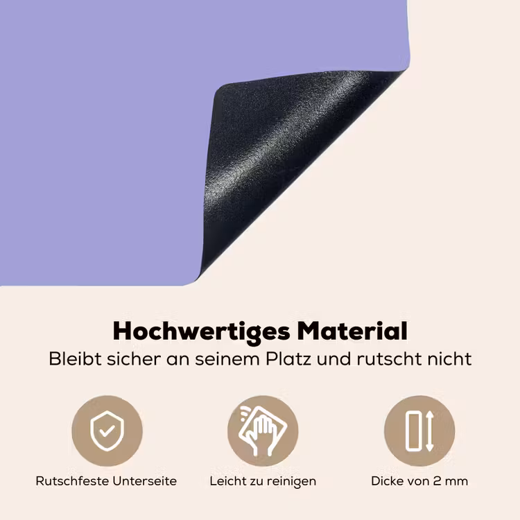 Ceil - Paars - Lila Inductie beschemer met haakjes klein 777 -ky-onderkant-de
