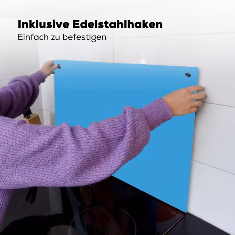 Cerulean - Breeze - Blauw Inductie beschemer met haakjes klein 777 -ky-ophangen-de