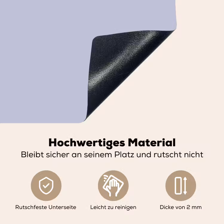 Chalky - Lavender - Paars Inductie beschemer met haakjes klein 777 -ky-onderkant-de