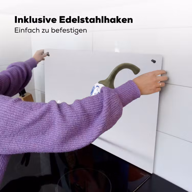 Chilipeper - Keramiek - Blauw Inductie beschemer met haakjes klein -ky-ophangen-de