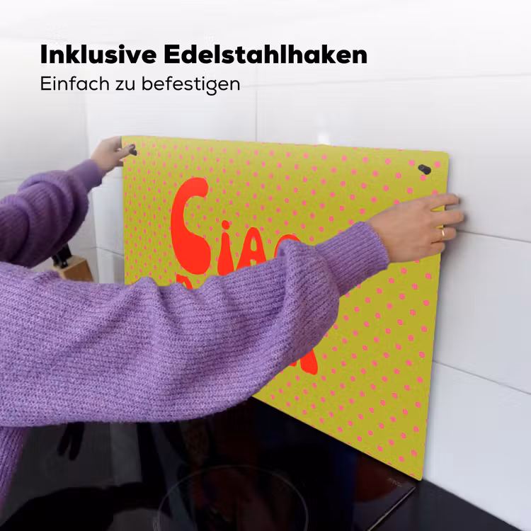 Ciao bella - Rood - Groen - Stippen Inductie beschemer met haakjes klein -ky-ophangen-de