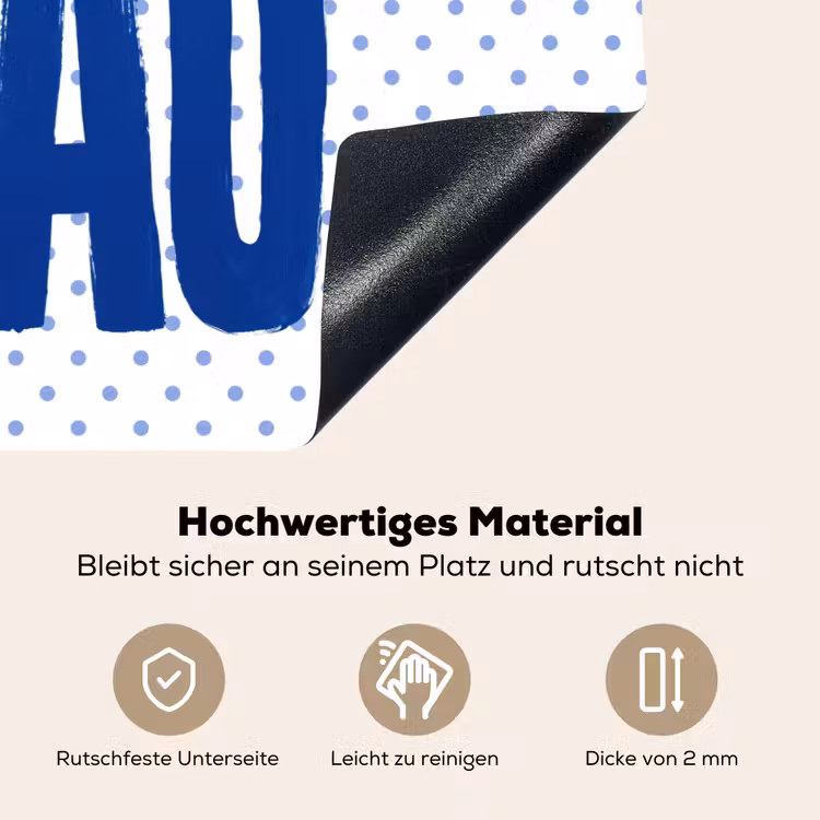 Ciao - Stippen - Roze - Wit Inductie beschemer met haakjes klein -ky-onderkant-de
