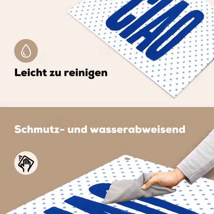 Ciao - Stippen - Roze - Wit Inductie beschemer met haakjes klein -ky-schoon-de