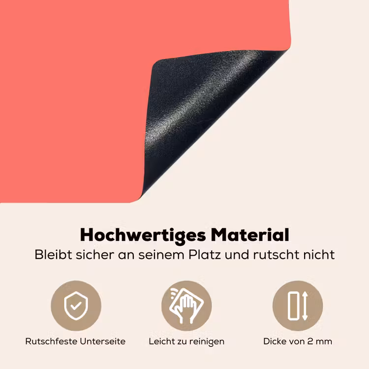 Coral - Punch - Koraal Inductie beschemer met haakjes klein 777 -ky-onderkant-de