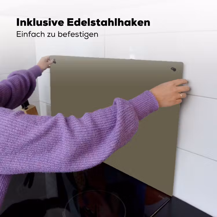 Deep - Khaki - Groen Inductie beschemer met haakjes klein 777 -ky-ophangen-de