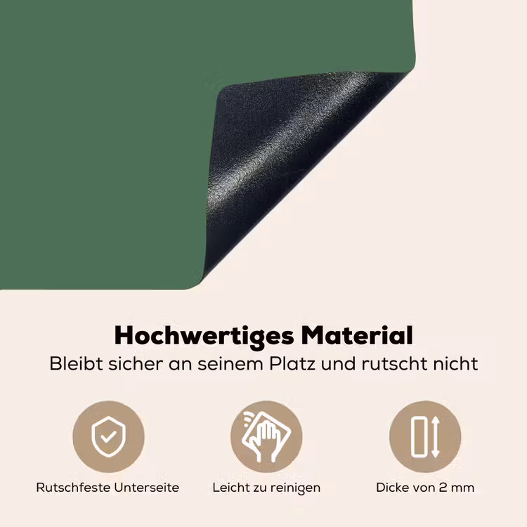 Deep - Sagewood - Groen Inductie beschemer met haakjes klein 777 -ky-onderkant-de