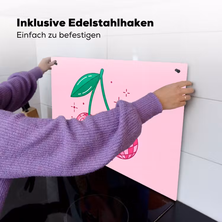Decoratie - Disco-bal - Feest - Roze Inductie beschemer met haakjes klein -ky-ophangen-de