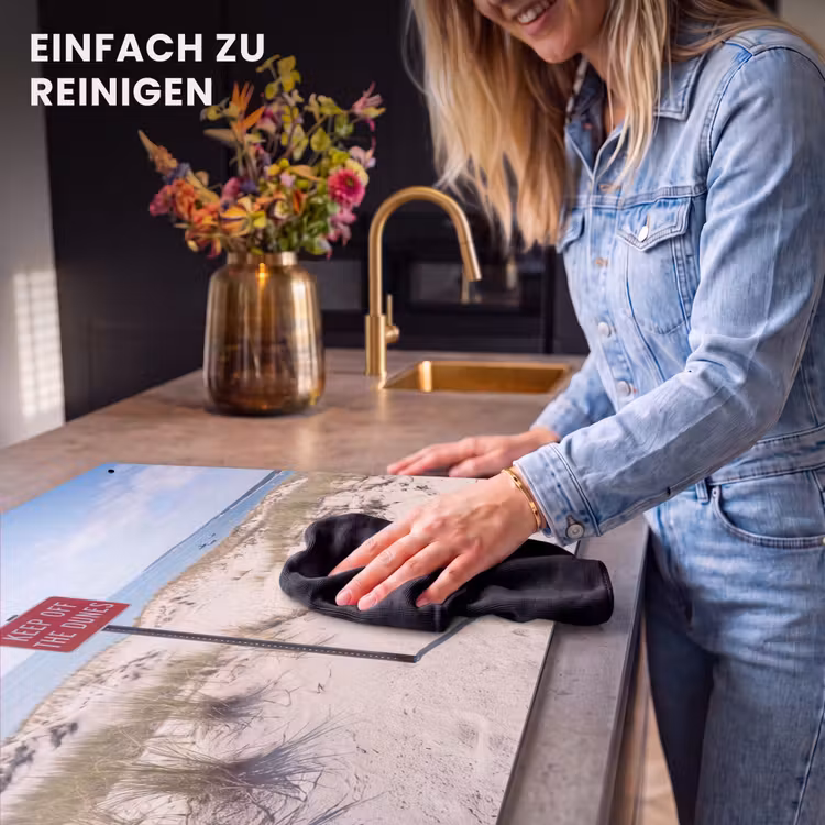 Duin - Bord - Kust - Landschap - Rood Inductie beschemer met haakjes klein -ky-schoon-de