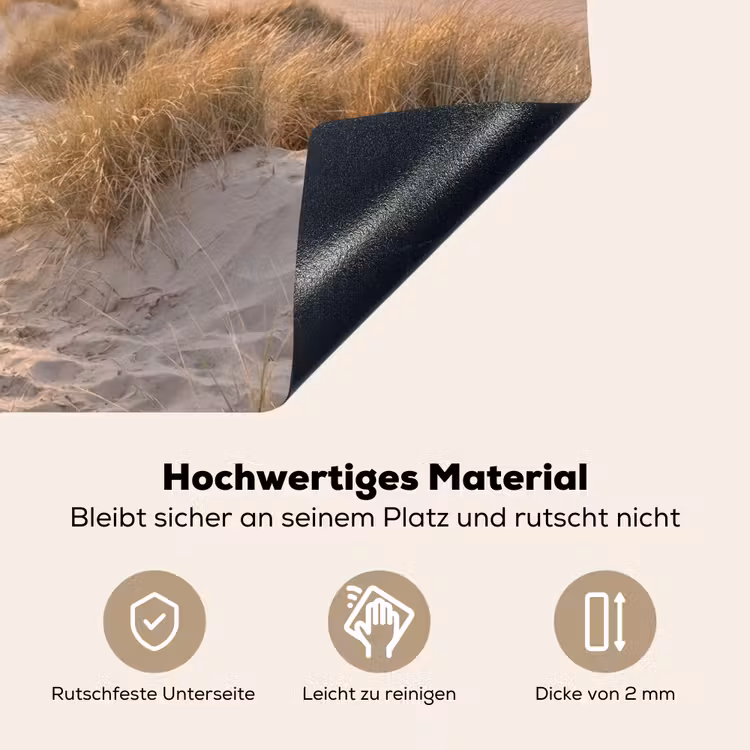 Duinen - Strand - Zee Inductie beschemer met haakjes klein -ky-onderkant-de