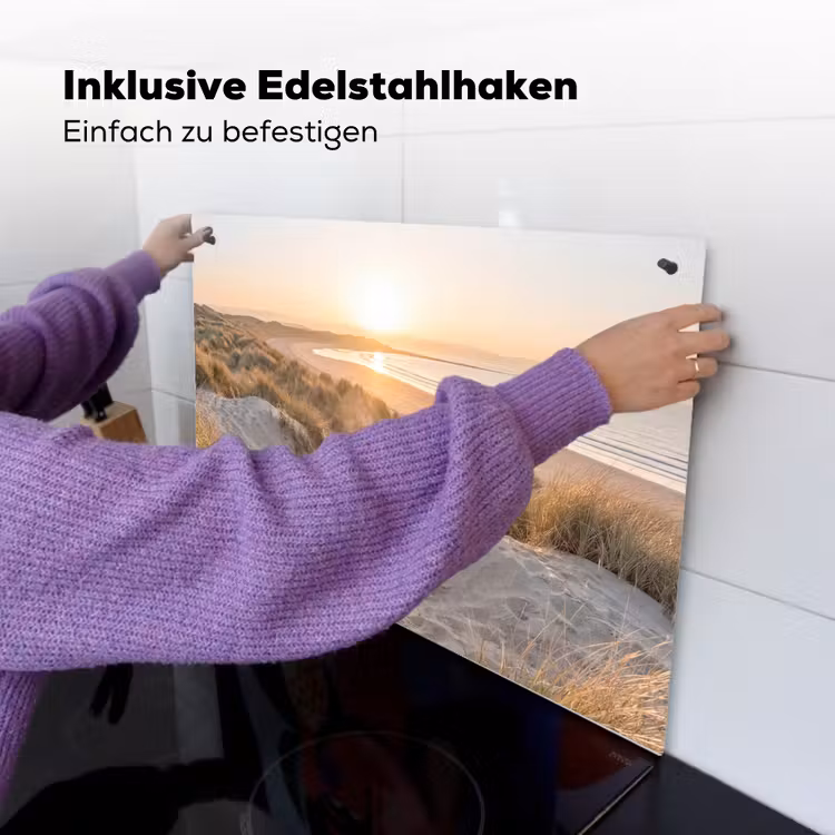 Duinen - Strand - Zee Inductie beschemer met haakjes klein -ky-ophangen-de