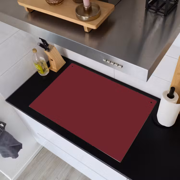 Dark - Garnet - Rood Inductie beschemer met haakjes klein 777 -sfeer1