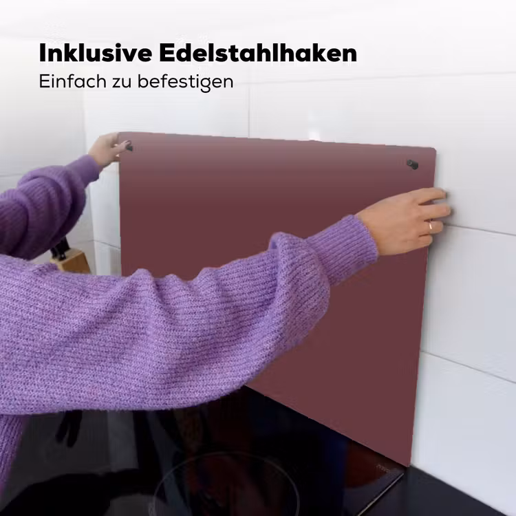 Dusty - Rose - Roze Inductie beschemer met haakjes klein 777 -ky-ophangen-de