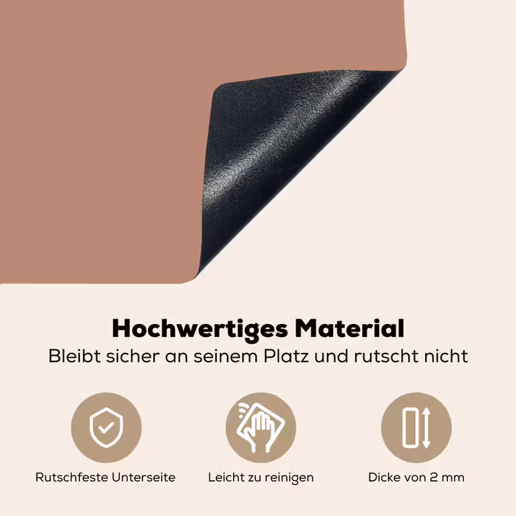 Earthy - Blusher - Roze Inductie beschemer met haakjes klein 777 -ky-onderkant-de