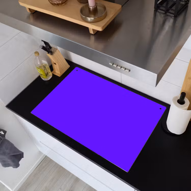 Electric - Indigo - Paars Inductie beschemer met haakjes klein 777 -sfeer1