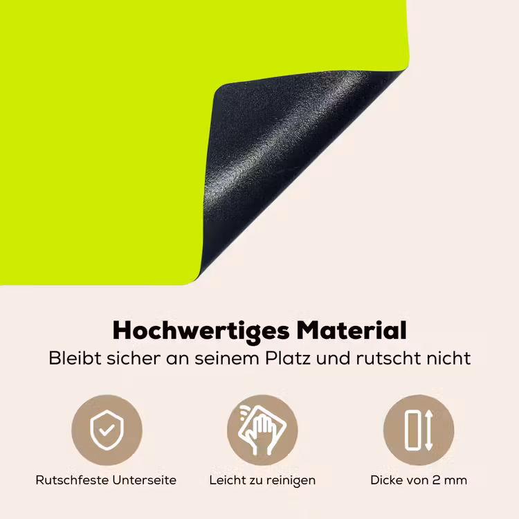 Electric - Lemon - Geel Inductie beschemer met haakjes klein 777 -ky-onderkant-de