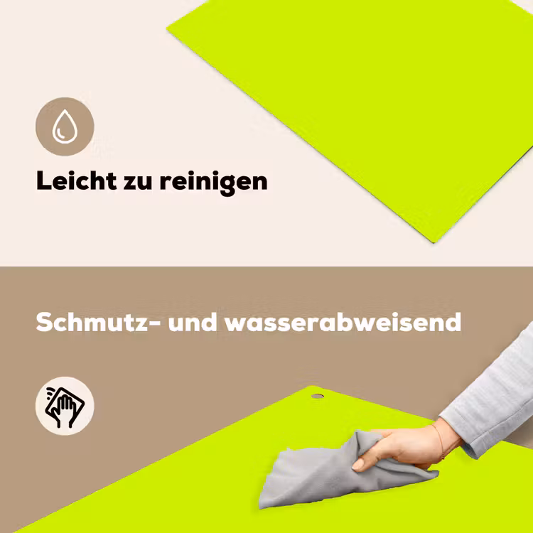 Electric - Lemon - Geel Inductie beschemer met haakjes klein 777 -ky-schoon-de