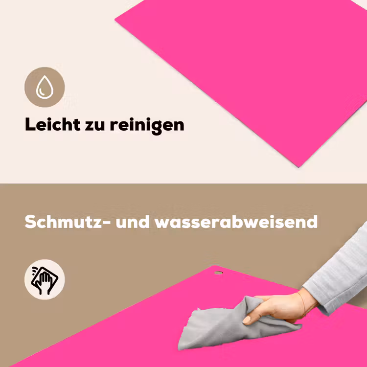 Electric - Magenta - Roze Inductie beschemer met haakjes klein 777 -ky-schoon-de