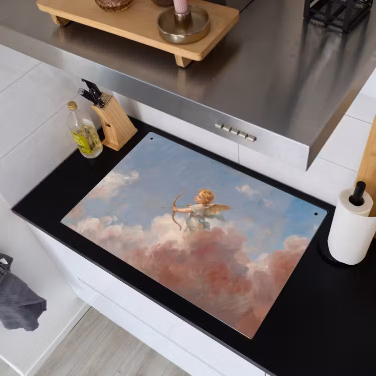 Engel - Pijl en boog - Mythologie - Klassiek Inductie beschemer met haakjes klein -sfeer1
