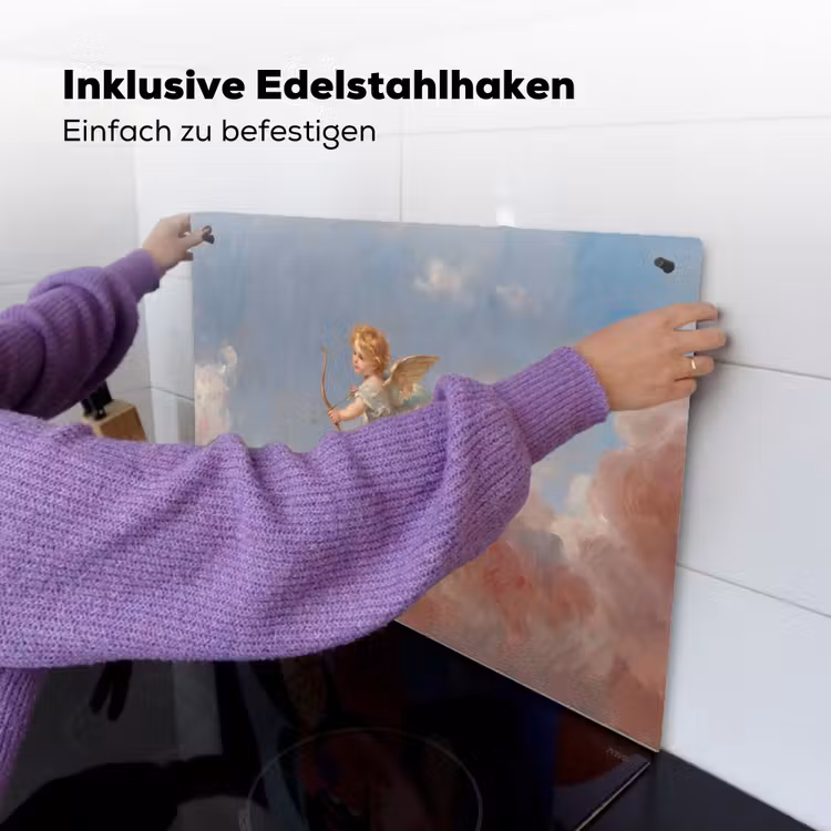 Engel - Pijl en boog - Mythologie - Klassiek Inductie beschemer met haakjes klein -ky-ophangen-de
