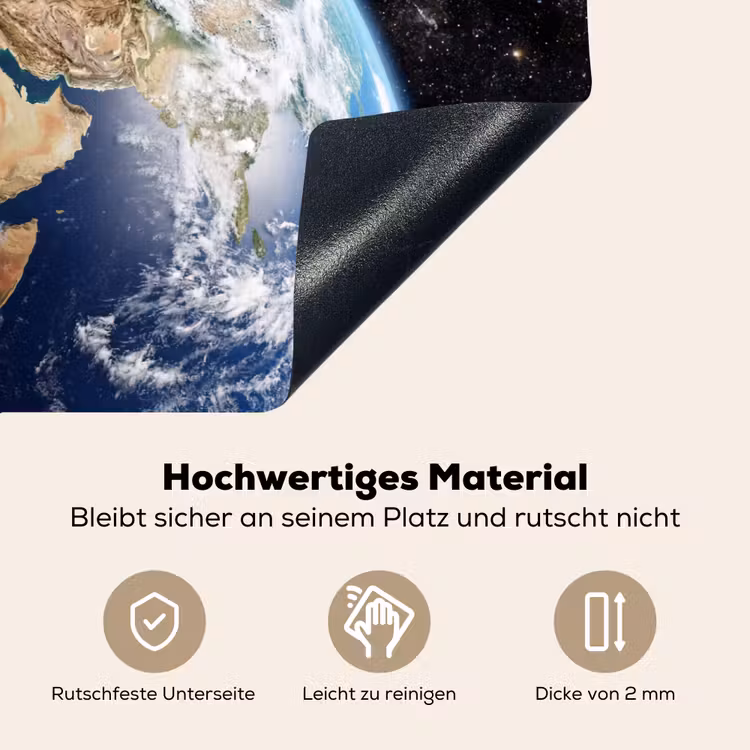 Aarde - Ruimte - Blauw - Groen Inductie beschemer met haakjes klein -ky-onderkant-de
