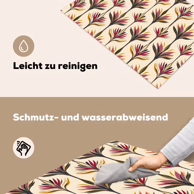 Waaier - Motief - Kleurrijk Inductie beschemer met haakjes klein 777 -ky-schoon-de