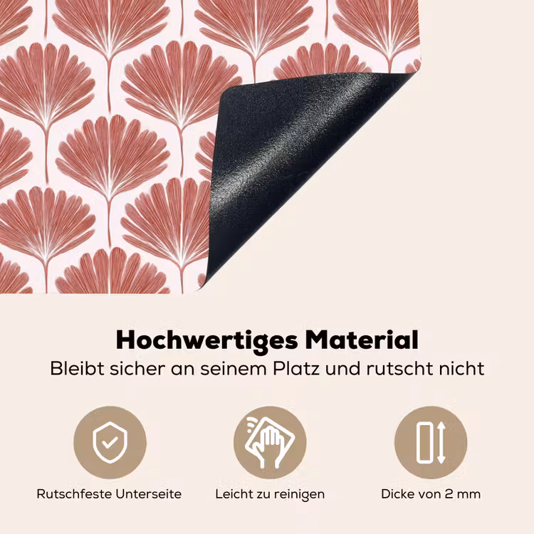 Waaier - Motief - Terra Inductie beschemer met haakjes klein 777 -ky-onderkant-de
