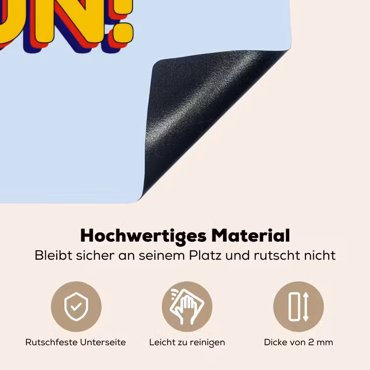 Fijn - Geel - Oranje Inductie beschemer met haakjes klein -ky-onderkant-de