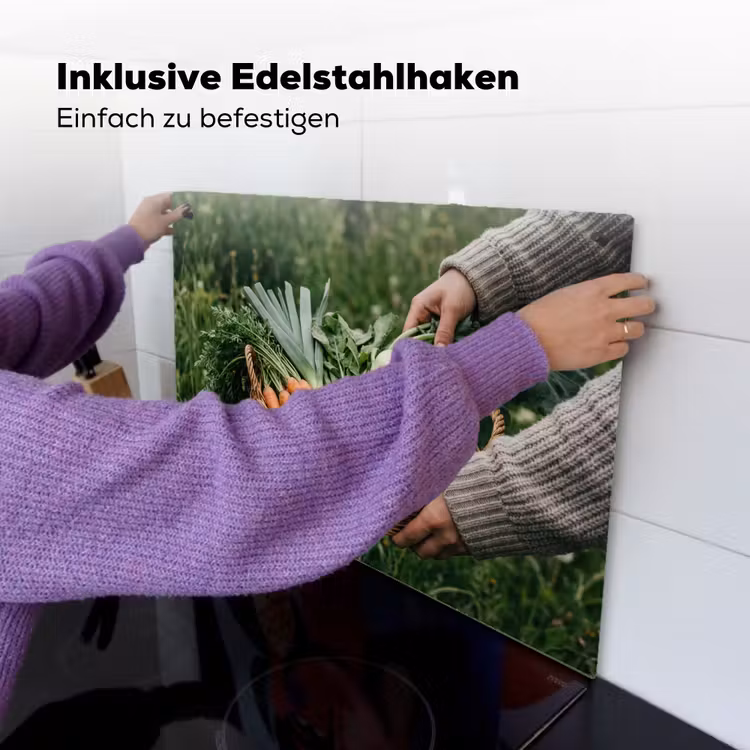 Veld - Groenten - Biologisch - Oogst Inductie beschemer met haakjes klein -ky-ophangen-de