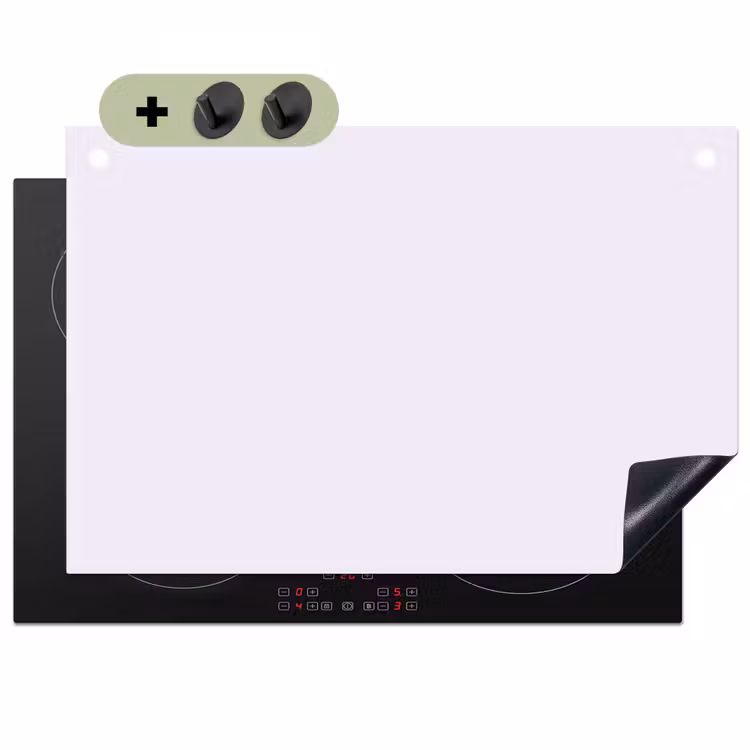 Lilac - Luxe - Paars Inductie beschemer met haakjes klein 777 -3d