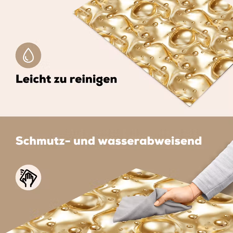 Vloeibaar - Druppels - Goud Inductie beschemer met haakjes klein 777 -ky-schoon-de